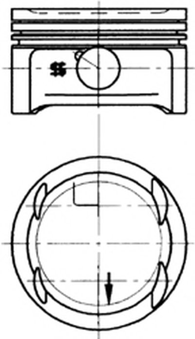 Поршень KOLBENSCHMIDT купить