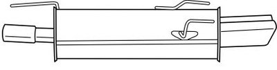 Глушитель выхлопных газов конечный SIGAM купить