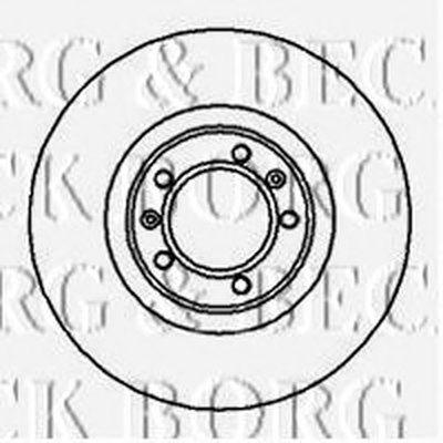 Тормозной диск BORG & BECK купить