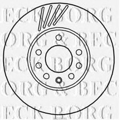 Тормозной диск BORG & BECK купить
