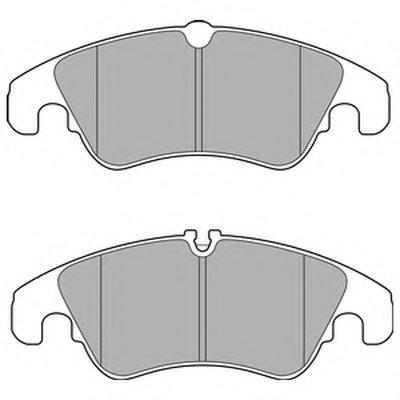 Комплект тормозных колодок, дисковый тормоз DELPHI купить