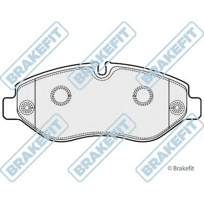 Комплект тормозных колодок, дисковый тормоз Brake Fit APEC braking купить