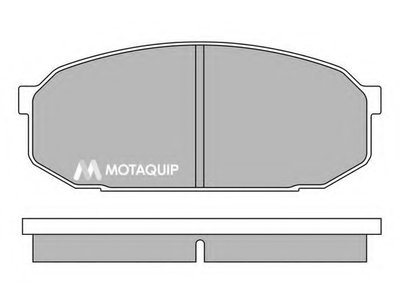 Комплект тормозных колодок, дисковый тормоз MOTAQUIP купить