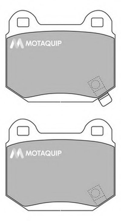 Комплект тормозных колодок, дисковый тормоз MOTAQUIP купить