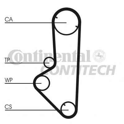 Ремень ГРМ CONTITECH купить