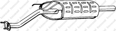 Глушитель выхлопных газов конечный BOSAL купить