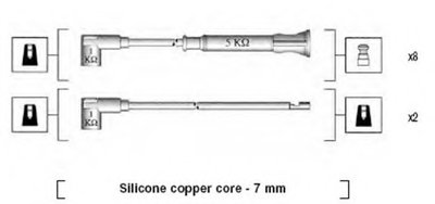 Комплект проводов зажигания MAGNETI MARELLI купить
