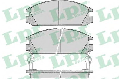 Комплект тормозных колодок, дисковый тормоз LPR купить
