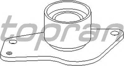 Паразитный / Ведущий ролик, зубчатый ремень TOPRAN купить