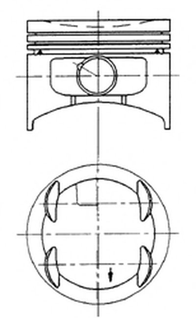 Поршень KOLBENSCHMIDT купить