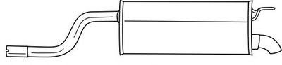 Глушитель выхлопных газов конечный SIGAM купить
