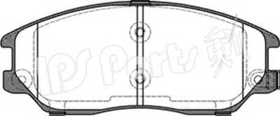 Комплект тормозных колодок, дисковый тормоз IPS Parts IPS Parts купить