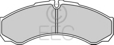 Комплект тормозных колодок, дисковый тормоз EEC купить