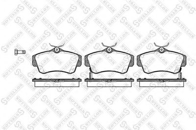 Комплект тормозных колодок, дисковый тормоз STELLOX купить