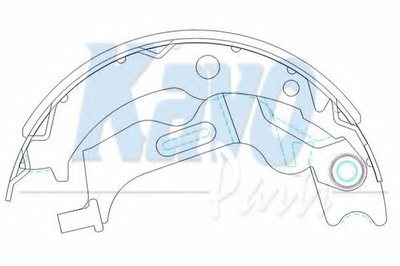 Колодки тормозные (задние) Chevrolet Lacetti 05-/Nubira 99- (169.2x26)