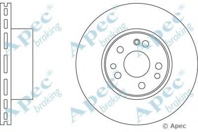 Тормозной диск APEC braking купить