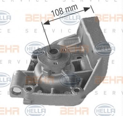 Водяной насос BEHR HELLA SERVICE Version ALTERNATIVE BEHR-HELLA купить