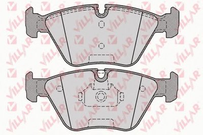 Комплект тормозных колодок, дисковый тормоз VILLAR купить