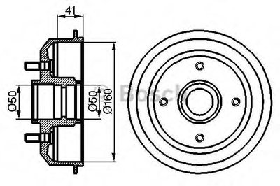Тормозной барабан BOSCH купить