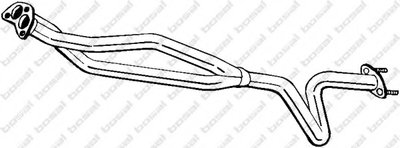 Труба выхлопного газа BOSAL купить