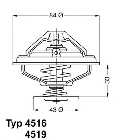 Термостат BMW 5 (E34)/7 (E32/E38) 3.0i-5.0i 87-01