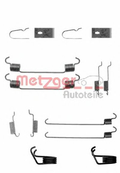 Комплектующие, тормозная колодка METZGER купить