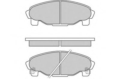 Комплект тормозных колодок, дисковый тормоз E.T.F. купить