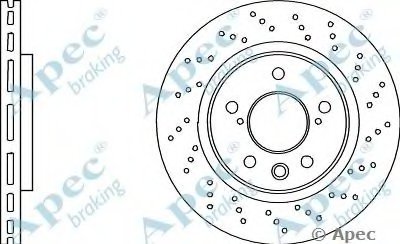 Тормозной диск APEC braking купить