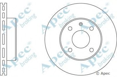 Тормозной диск APEC braking купить