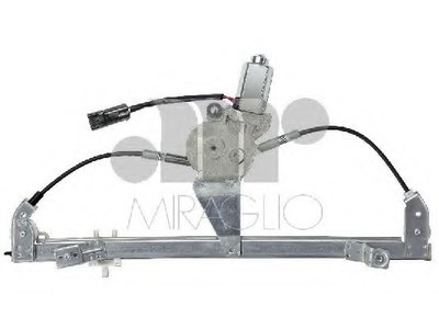 Стеклоподъемник (передний) Fiat Doblo 10- (R) (электро)(с моторчиком)(для ТС теплоизоляционным стек)