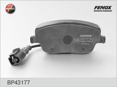 Комплект тормозных колодок, дисковый тормоз sensor wear FENOX купить