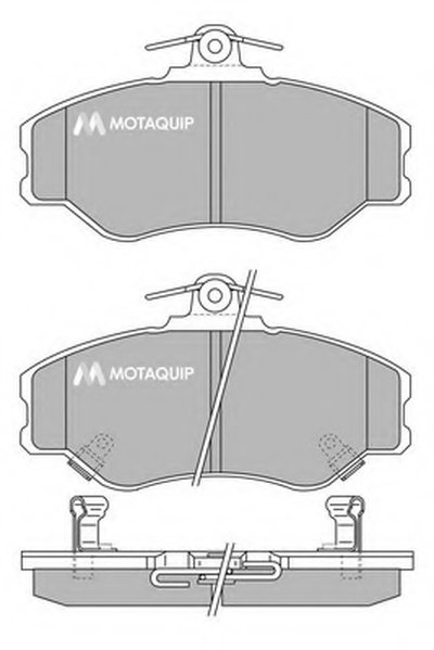 Комплект тормозных колодок, дисковый тормоз MOTAQUIP купить