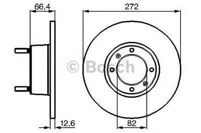 Тормозной диск BOSCH купить