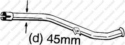 Ремонтная трубка, катализатор BOSAL купить