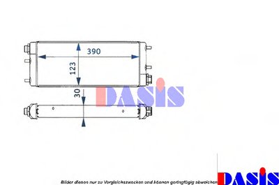 масляный радиатор, двигательное масло AKS DASIS купить