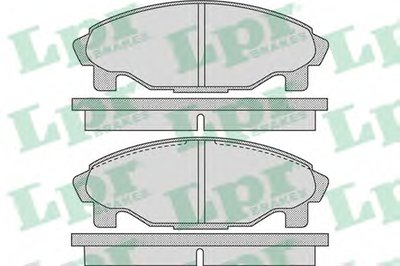 Комплект тормозных колодок, дисковый тормоз LPR купить