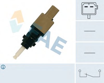 Выключатель фонаря сигнала торможения; Выключатель, привод сцепления (Tempomat); Выключатель, привод сцепления (управление двигателем) FAE купить