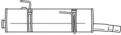 Глушитель выхлопных газов конечный SIGAM купить