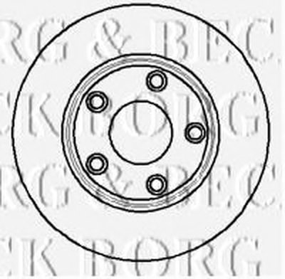 Тормозной диск BORG & BECK купить