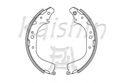 Комплект тормозных колодок KAISHIN купить