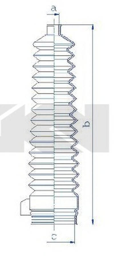 Пыльник, рулевое управление SPIDAN купить