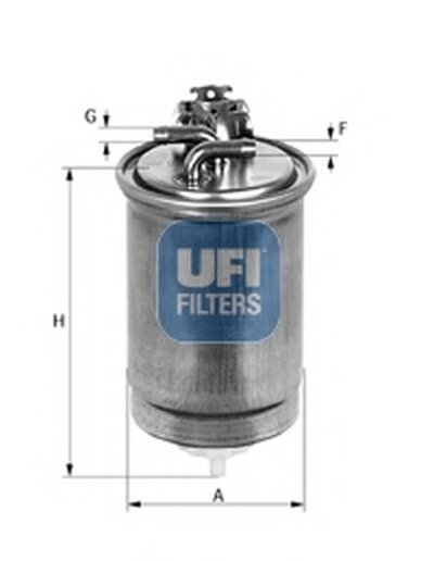 Топливный фильтр UFI купить