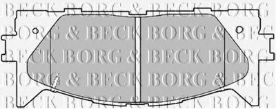 Комплект тормозных колодок, дисковый тормоз BORG & BECK купить