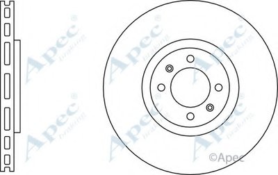 Тормозной диск APEC braking купить