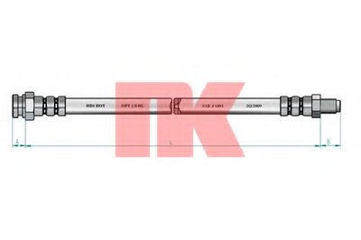 Тормозной шланг NK купить