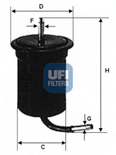 Топливный фильтр UFI купить