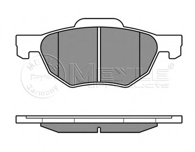 Колодки тормозные (передние) Honda Accord 03-12