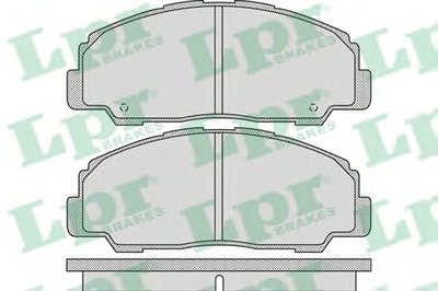 Комплект тормозных колодок, дисковый тормоз LPR купить