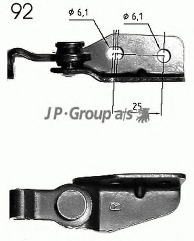 Газовая пружина, крышка багажник QH JP GROUP купить
