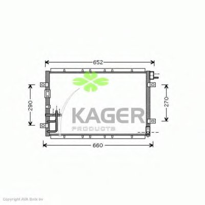 Конденсатор, кондиционер KAGER купить